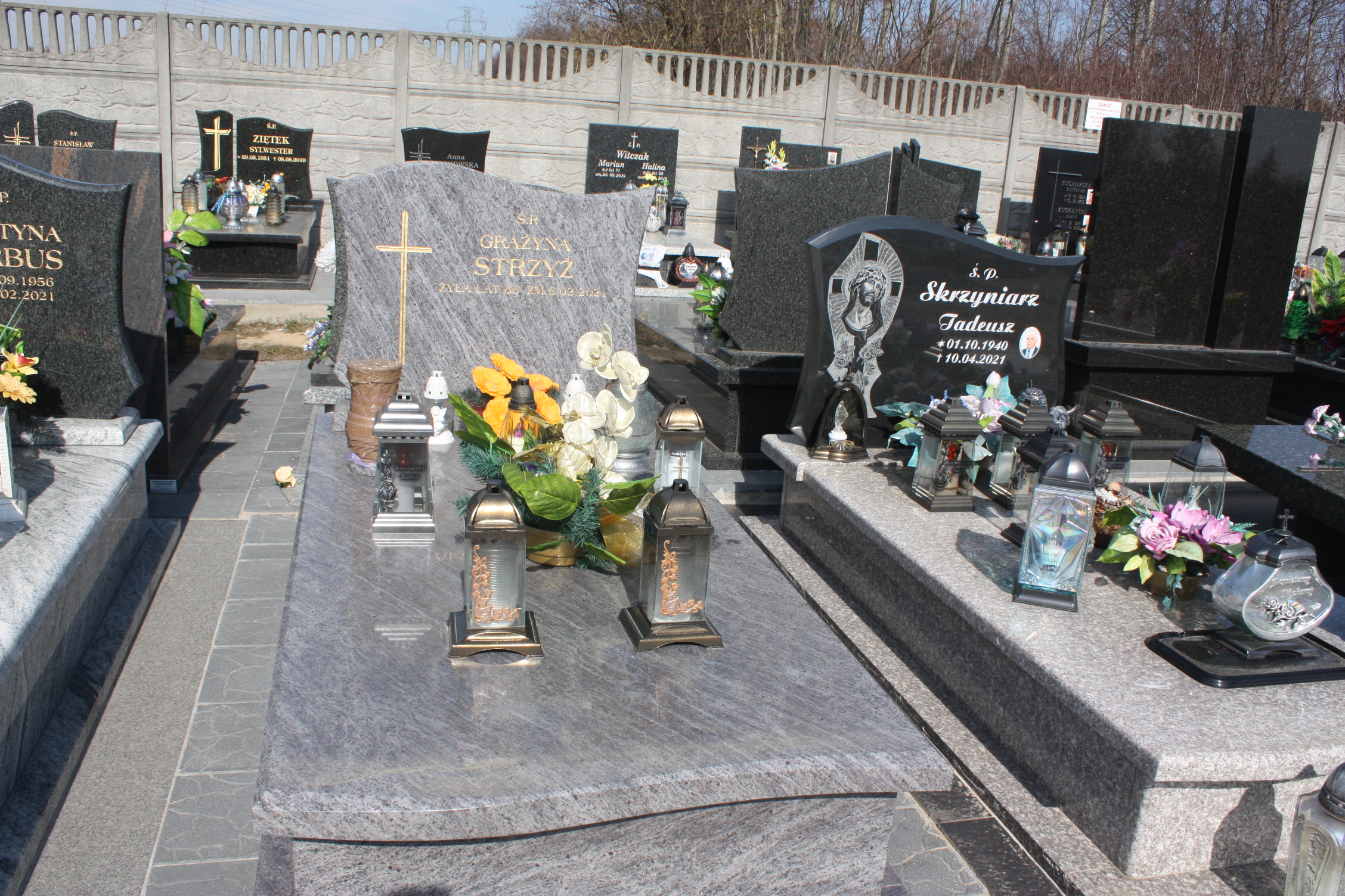 Grażyna Strzyż 1954 Czeladź Piaski - Grobonet - Wyszukiwarka osób pochowanych