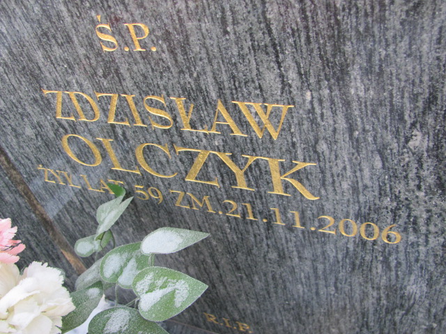 Zdzisław Olczyk 1947 Czeladź Piaski - Grobonet - Wyszukiwarka osób pochowanych