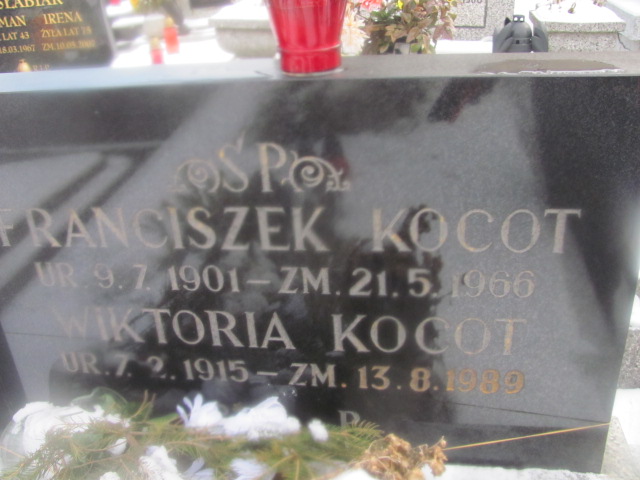 Franciszek Kocot 1901 Czeladź Piaski - Grobonet - Wyszukiwarka osób pochowanych