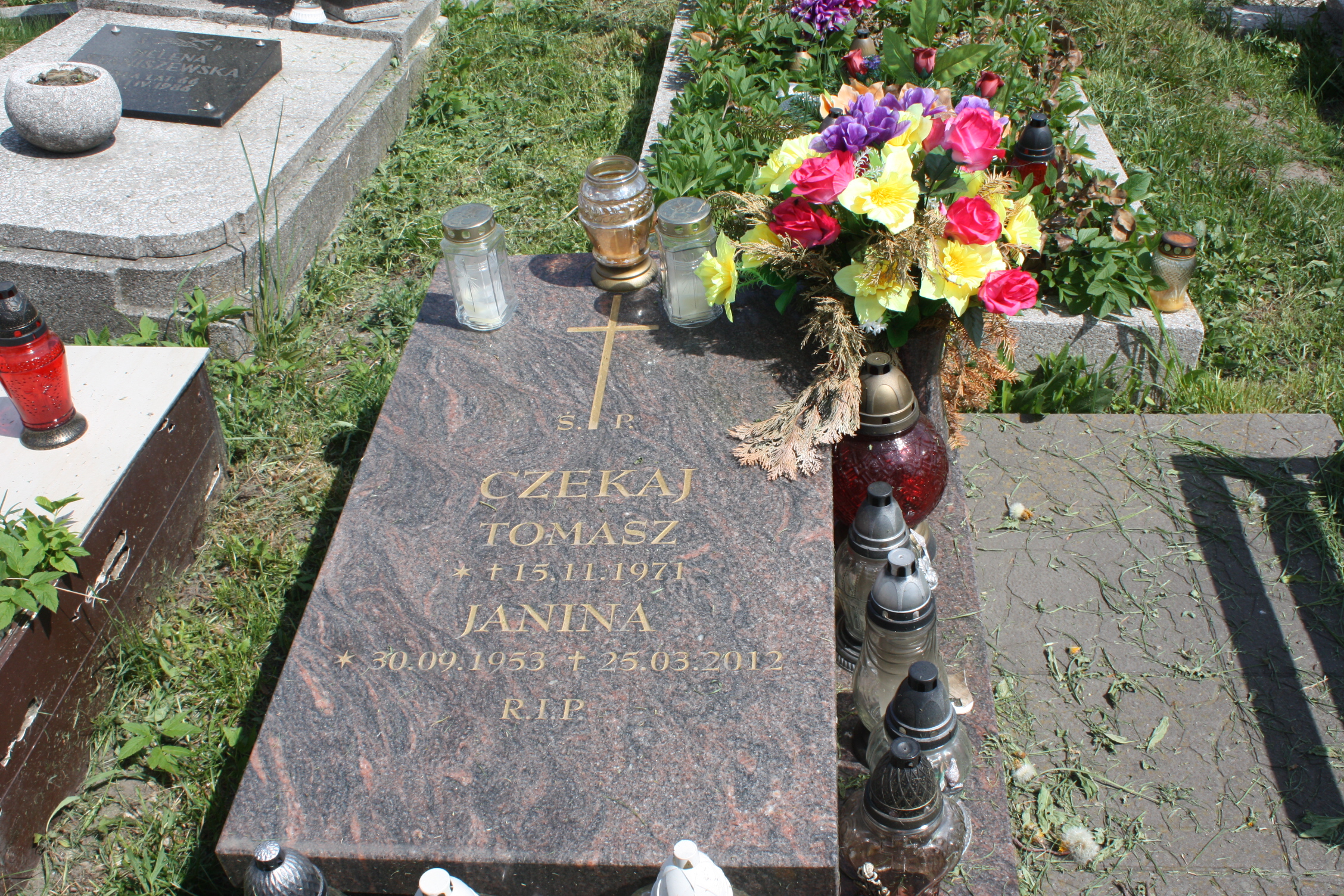 Tomasz Czekaj Czeladź Piaski - Grobonet - Wyszukiwarka osób pochowanych