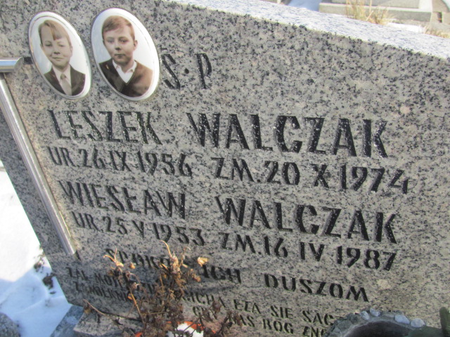 Wiesław Walczak 1953 Czeladź Piaski - Grobonet - Wyszukiwarka osób pochowanych